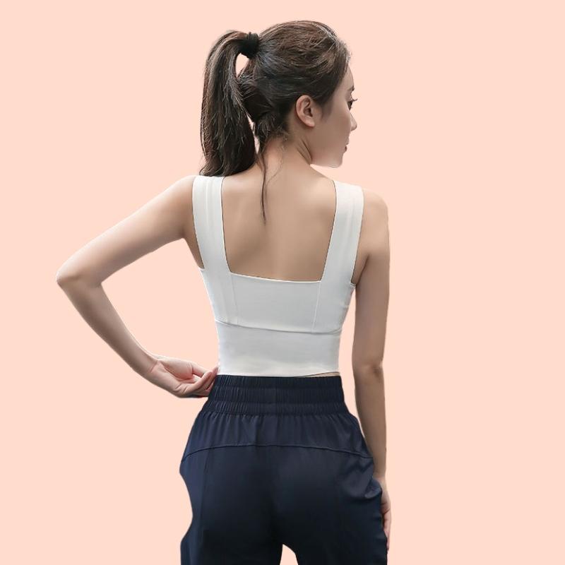 Áo Bra Ren 2 Dây Bảng To, Áo Lót Su Đẹp Thể Thao Dáng Dài [Có Mút Ngực] - 123