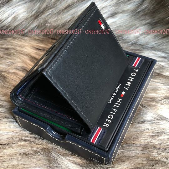 Ví da Nam Tommy Hilfiger 81 - Hàng nhập Mỹ