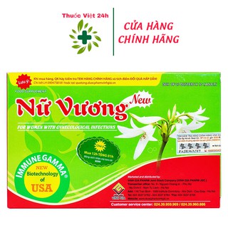 Viên uống Nữ Vương New - Dùng cho phụ nữ bị phụ khoa (Hộp 30 viên) - Thuocviet24h