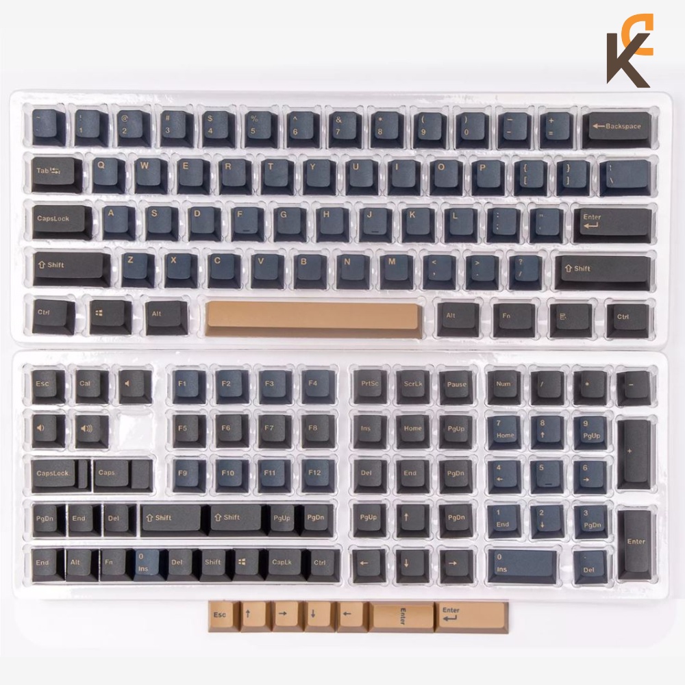 Keycap GMK Samurai 135 nút PBT OEM In Double Shot Dành Cho Bàn Phím Cơ