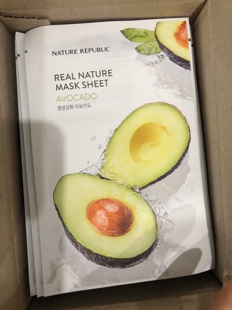 Mặt nạ giấy Nature Republic Real Nature Mask Sheet