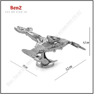 Mô hình 3D kim loại star war tàu không gian - Mô hình lắp ráp 3D kim loại star war