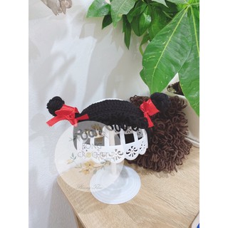 Băng đô bím tóc len xinh [crochet] cho bé 🧶🧶🧶