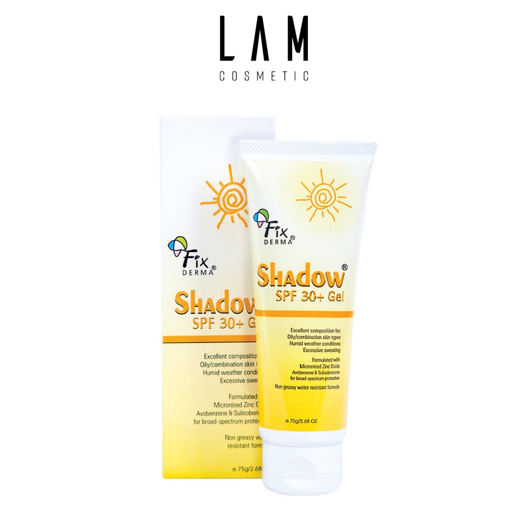 Kem Chống Nắng Dưỡng Ẩm Fixderma shadow SPF 50+ Cream 75g