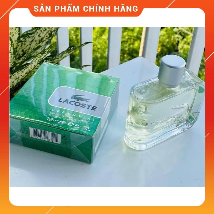 Nước Hoa Nam For Men LACOSTE ESSENTIAL - Chai 125ml, 75ml