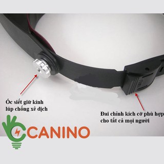 [ SALE SỐC ⚡️ KHUYẾN MÃI SỐC ] 💥💥💥 Kính lúp đeo đầu có đèn V1 ☀️