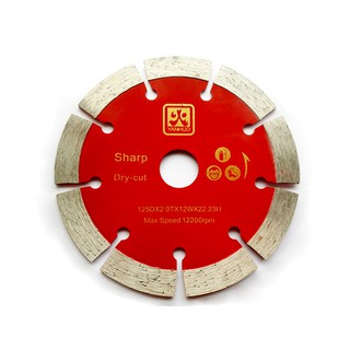 Lưỡi cắt đá Granite 125 đỏ. Lưỡi cắt bê tông