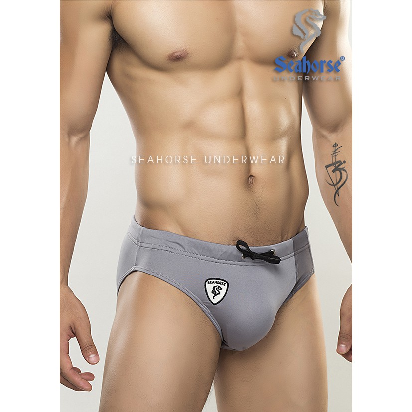 Quần bơi Nam dáng bikini có dây rút, hoạt động thoải mái dưới nước  SW005 Seahorse