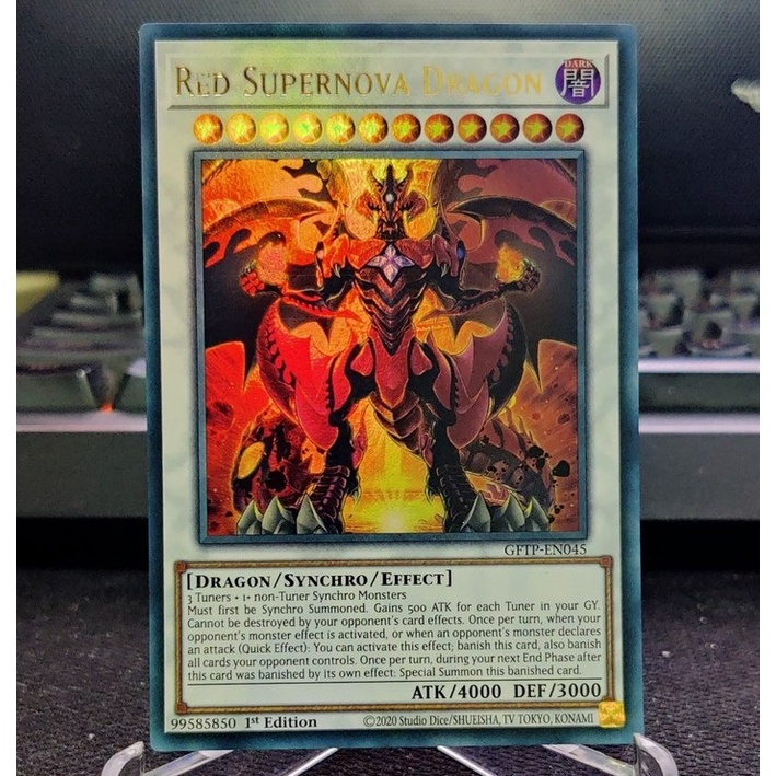 Bài Yugioh OCG - Red Supernova Dragon