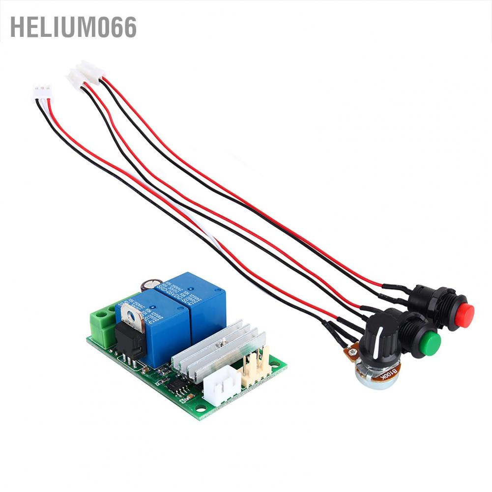 Helium066 Helium066 Bộ điều khiển tốc độ bơm động cơ chỉnh PWM Công tắc đảo chiều Chất lượng cao DC6V 9V 12V 24V 3A