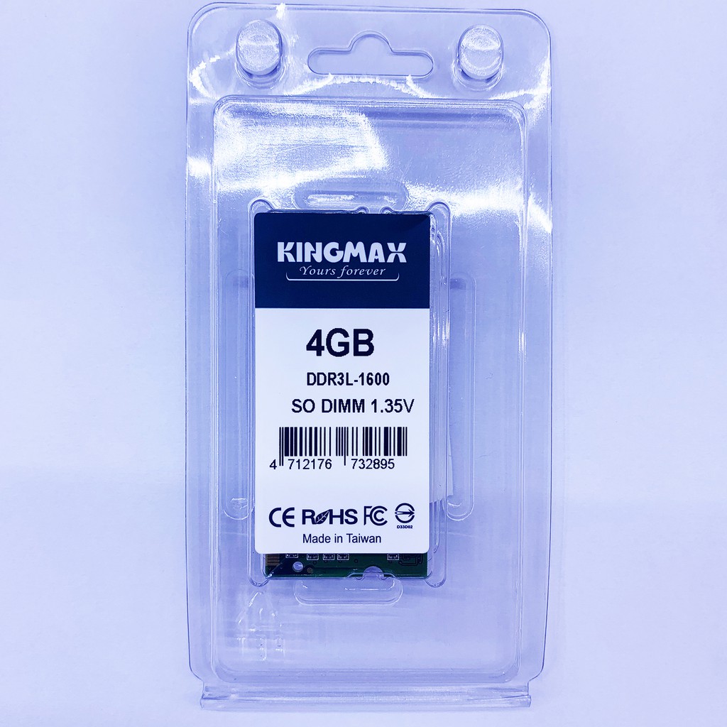 Ram Laptop Kingmax DDR3L 1600MHz 4GB 8GB - Hàng Chính Hãng