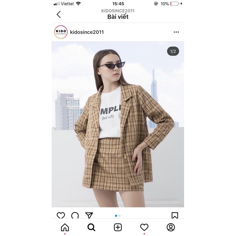 THANH LÝ BLAZER KIDO SIZE M