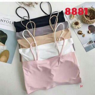 Áo ống bra đúc su 2 dây mát lịm
