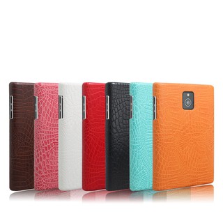 Bao da điện thoại PU vân da cá sấu cho Blackberry Passport Q30 4.5 Inches