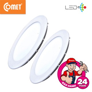 Bộ Đèn Led Âm Trần Siêu Mỏng TRÒN Fighter Comet CD01F018