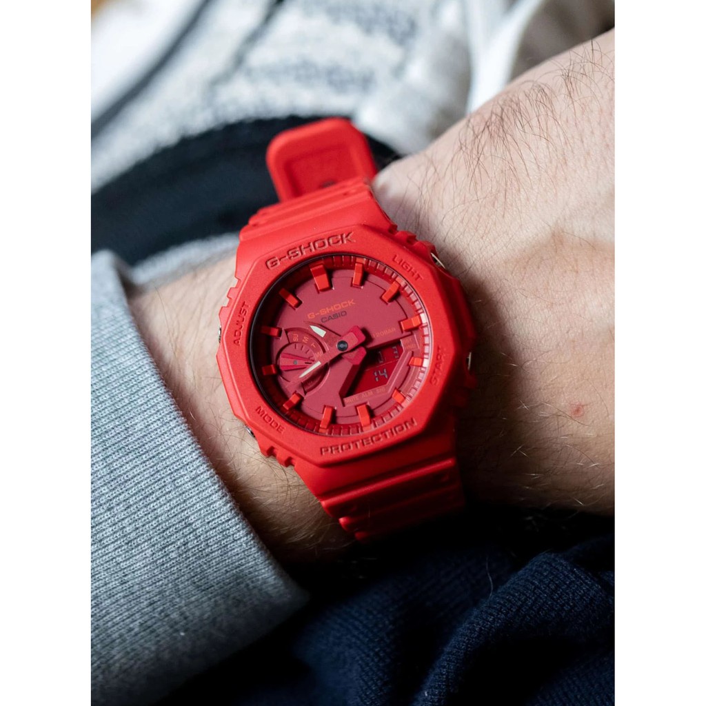 Đồng hồ nam dây nhựa G-SHOCK Casio Anh Khuê GA-2100 GA-2110