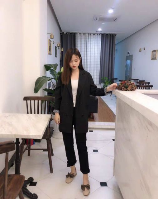 Ảnh thật 5 hình cuối.Áo blazer oversize dáng dài | BigBuy360 - bigbuy360.vn