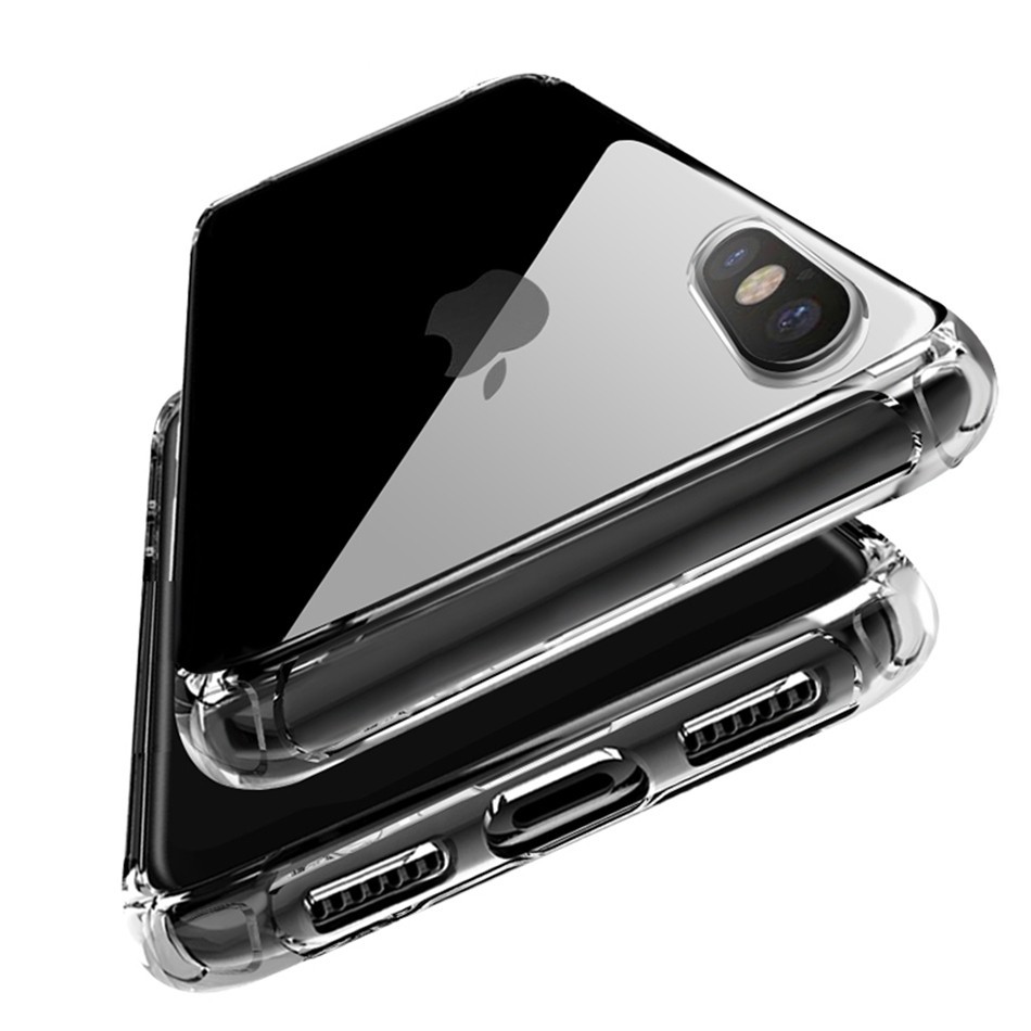 Ốp điện thoại trong suốt chống sốc cho iphone 6 6s 6p 6sp 7 8 7p 8p X XS XR XS max