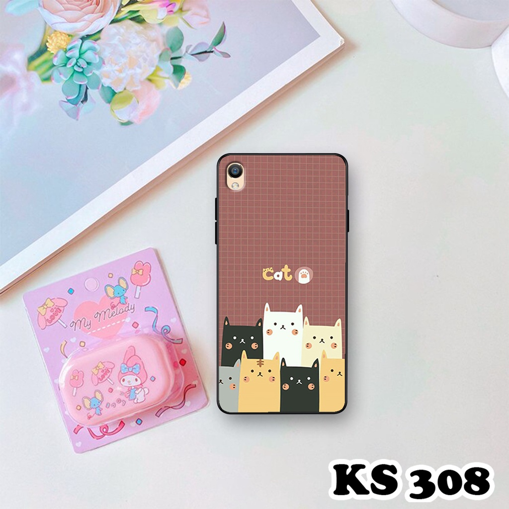 Ốp lưng Oppo F1 Plus - Oppo R9 - Oppo R9s - Ốp in hình LoveCat - Chất liệu TPU siêu bền