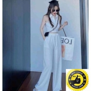 Áo ba lỗ croptop cổ bẻ cài cúc (Video) | BigBuy360 - bigbuy360.vn