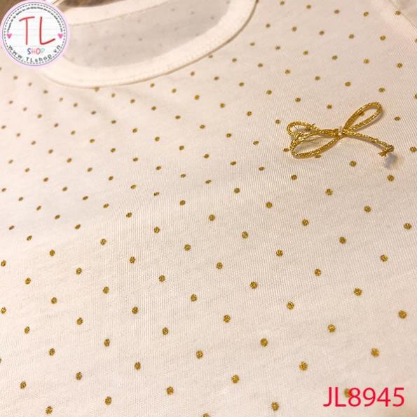 Thời trang trẻ em - Bodysuit thun ngắn cho bé hình chấm bi - Quần áo bé trai - Bộ bé trai - Quần áo bé gái - Bộ bé gái
