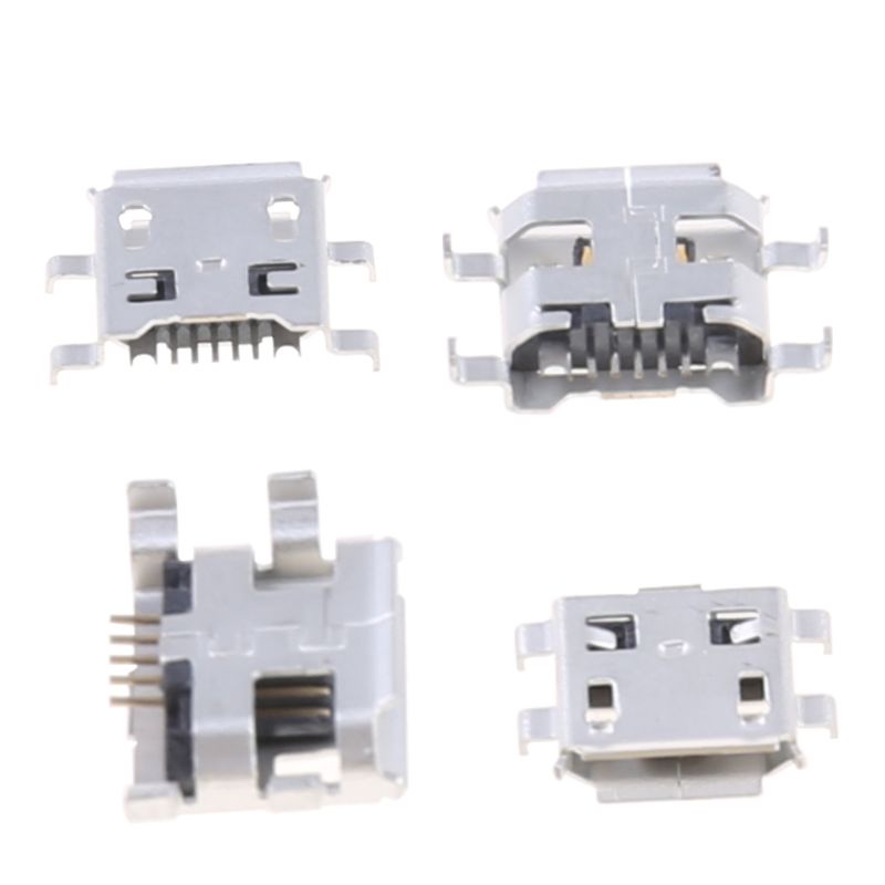 Set 10 Đầu Nối Micro USB Type B 5Pin 0.72mm Chuyên Dụng Cho Điện Thoại / Máy Tính Bảng