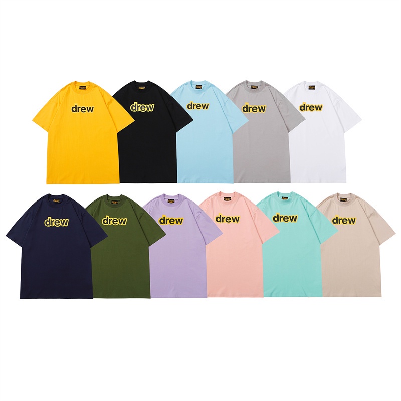 Áo Thun Cotton Cổ Tròn In Họa Tiết Dr88w Plus Size Unisex