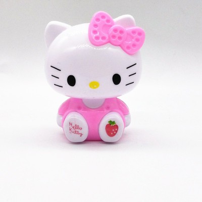 Mèo Kitty Trang Trí Bánh Kem Sinh Nhật Nhiều Màu