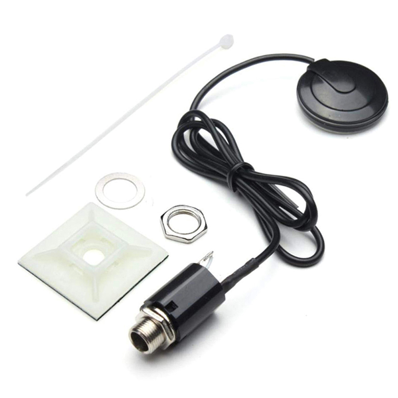 1 Bộ Pickup Piezo Với Jack 6.35mm Cho Đàn Guitar / Violin / Ukulele