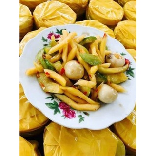 mắm dưa cà đặc sản - ngon mê ly 500g / 1 kg (now)