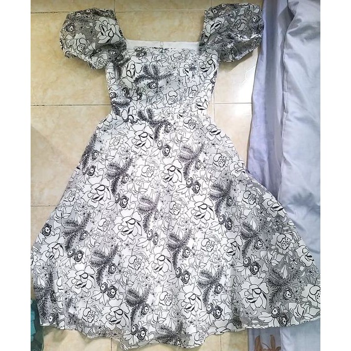 Váy hoa Little Paris, size S