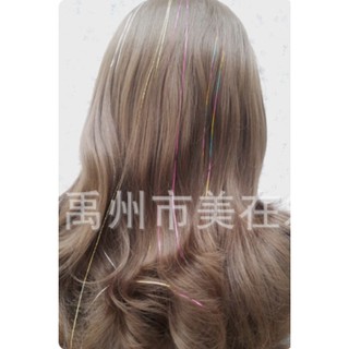 Line tóc cột kim tuyến- mua 5 tặng 1 line, dài 120cm nặng 3 gam
