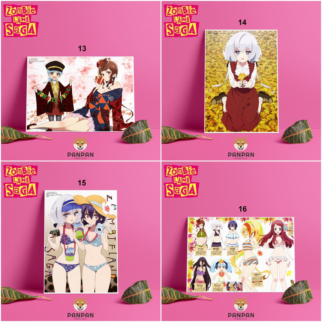 Postcard Cao Cấp - Poster Zombieland Saga (1)