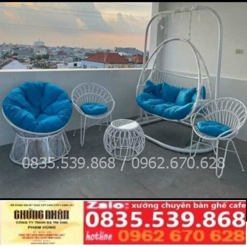 xích đu đôi ghế papa san bộ ghế thư giãn .combo xích đu người lớn , Xích đu thư giãn
