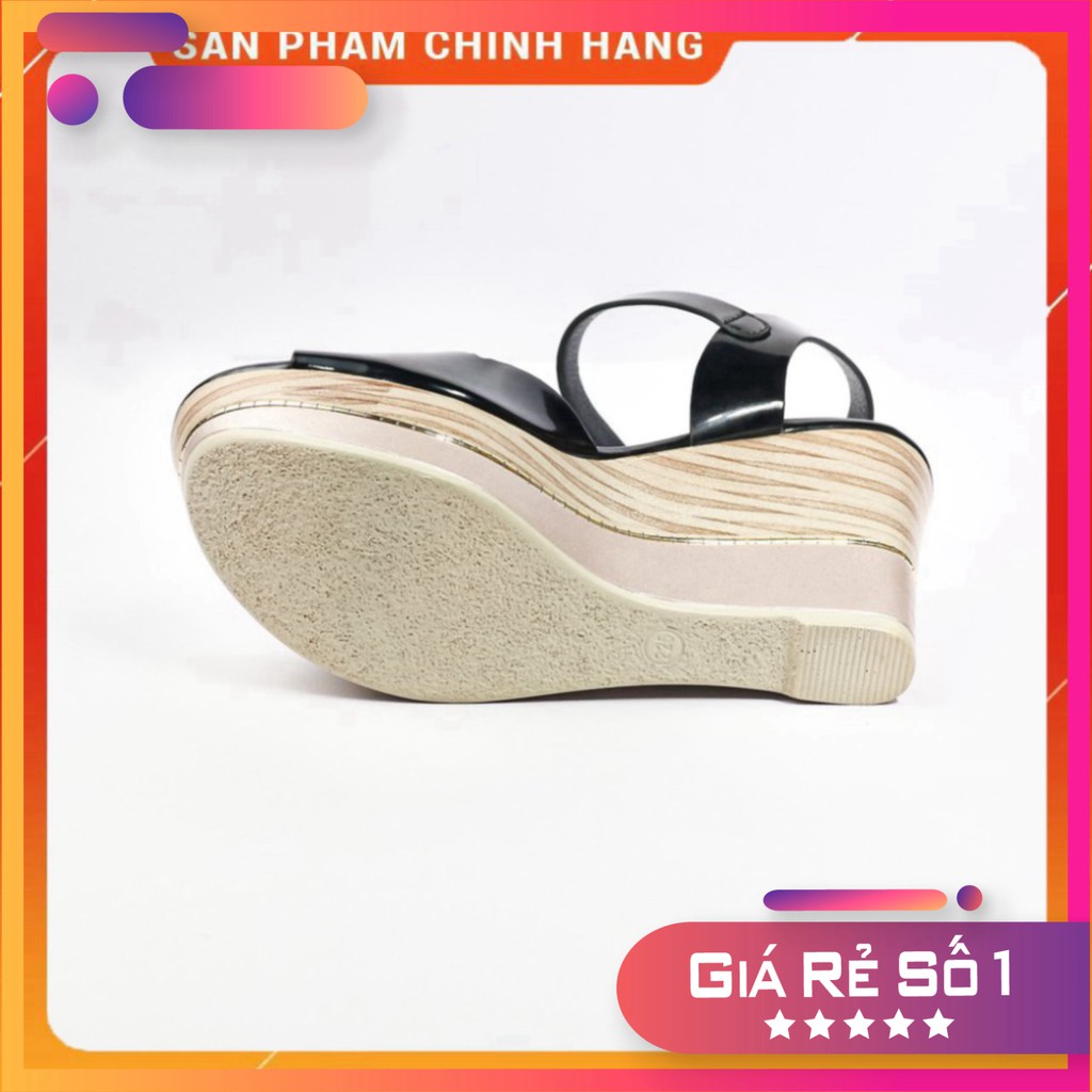 Dép sandal nữ đế xuồng ❤️ HT.NEO ❤️ đế xuồng 9 phân nâng trước cao bằng nhau cực đẹp, mẫu mới nhất 2021.