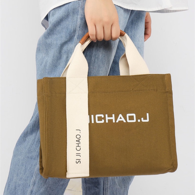 Túi Đeo Chéo Vai Bằng Vải Thời Trang Sành Điệu Dễ Thương Cho Nữ