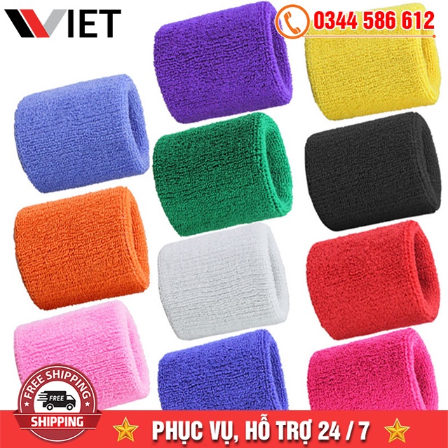 Bao Cổ Tay Thể Thao Đa Năng Ngăn Chặn Mồ Hôi, Thấm Hút Mồ Hôi Tốt - Phụ Kiện Dành Cho Nam Và Nữ