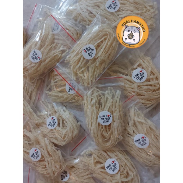 CÁ SỢI thức ăn hamster vỗ béo