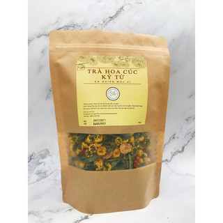 Thư trà - Trà hoa cúc kỷ tử táo đỏ cỏ ngọt sấy lạnh Túi zip carton 60g