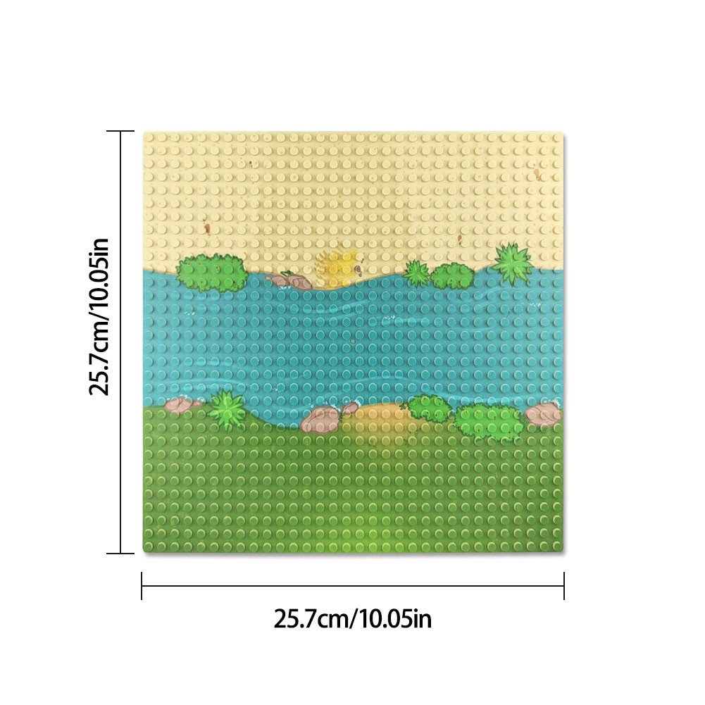 Bộ đồ chơi lắp ráp mô hình đường phố 32x32