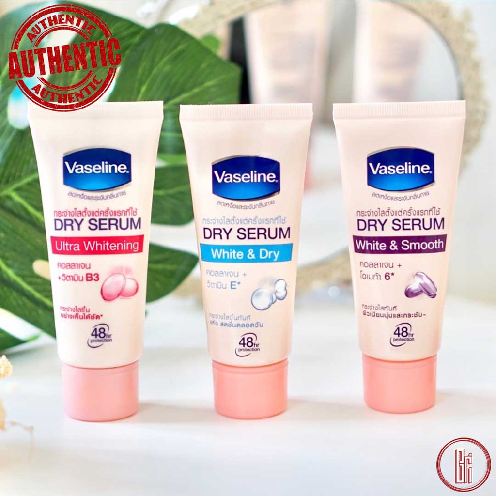 Serum Dưỡng Trắng Khử Mùi Vaseline Dry Serum Ultra Whitening 50ml