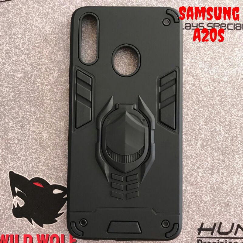 Ốp Lưng Samsung A20s Chống Sốc Có Giá Đỡ Iron Man 2020