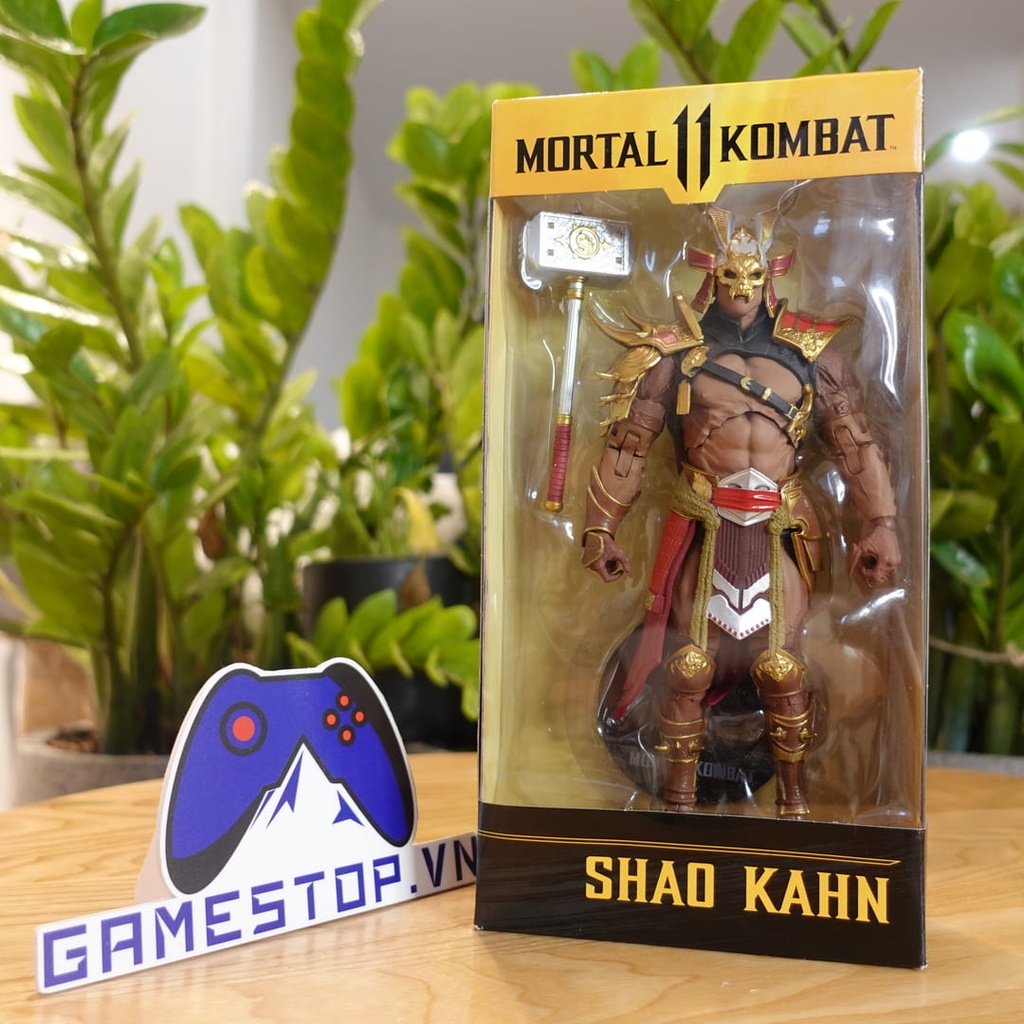 Mô hình Mortal Kombat Shao Kahn Bane of Earthrealm 18cm McFarlane Mô hình có khớp Nhựa PVC CHÍNH HÃNG MỸ MKMF04