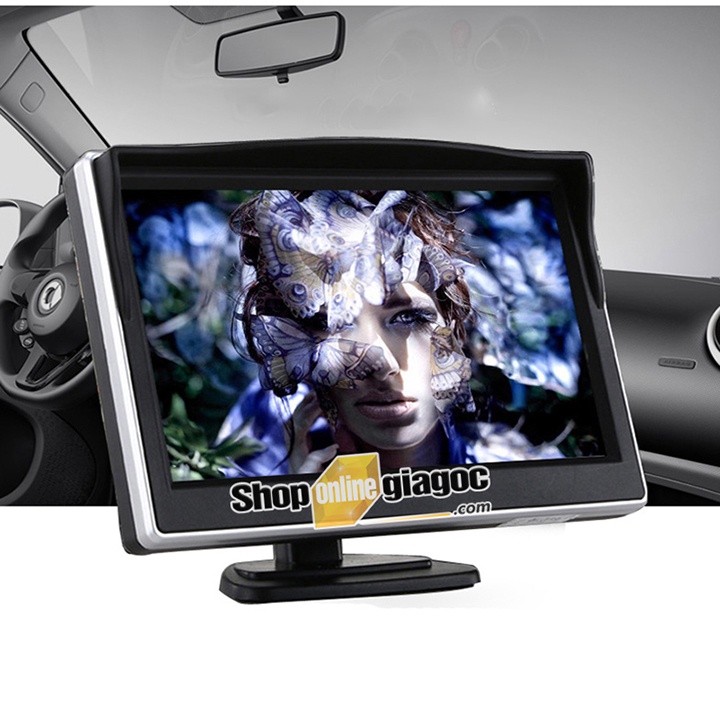 Combo Camera Lùi Chống Nước Gắn Xe Tải Màn Hình 5 Inch