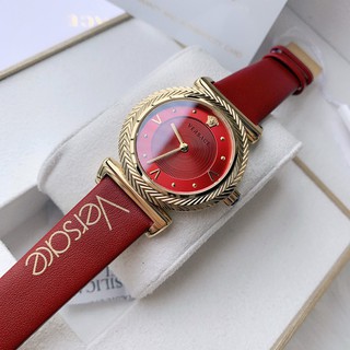 Đồng hồ nữ Versace V- Motif Vintage Logo VERE00418 - Máy Quartz Pin - Mặt kính Sapphire