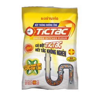 Bột thông cống tictac/ men bể phốt tictac