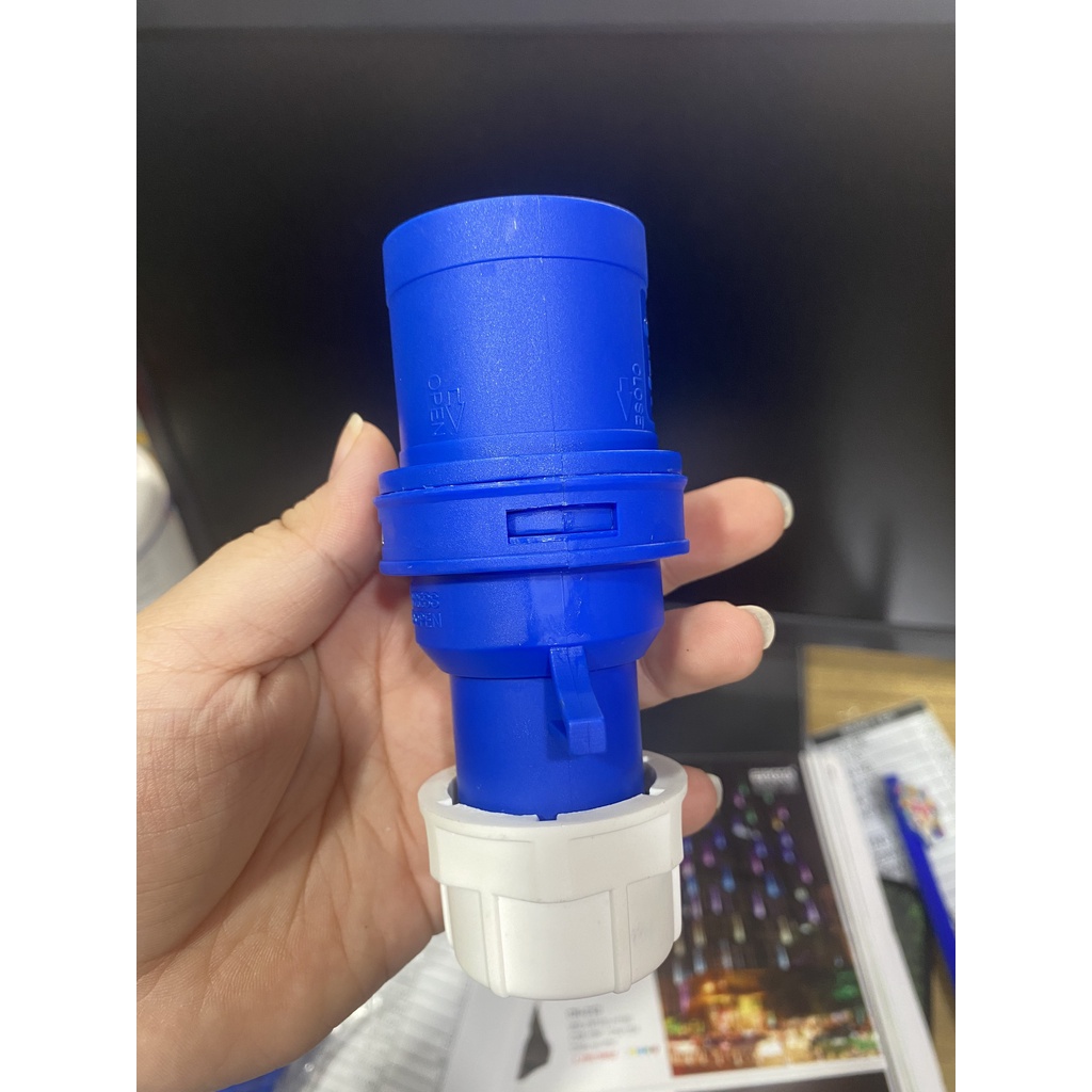 ⚡️Ổ CẮM CÔNG NGHIỆP, PHÍCH CẮM 16A MPE MPN-013 chống nước ip44⚡️