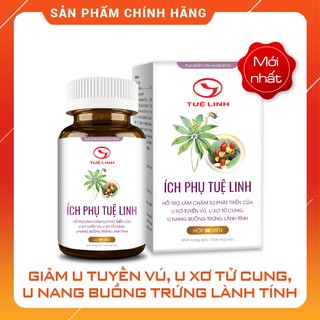 Ích Phụ Tuệ Linh - Đặc hiệu cho phụ nữ u xơ, u nang - Hộp 60 viên