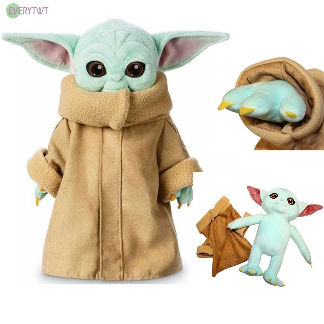 Thú Nhồi Bông Hình Yoda 25cm Đáng Yêu