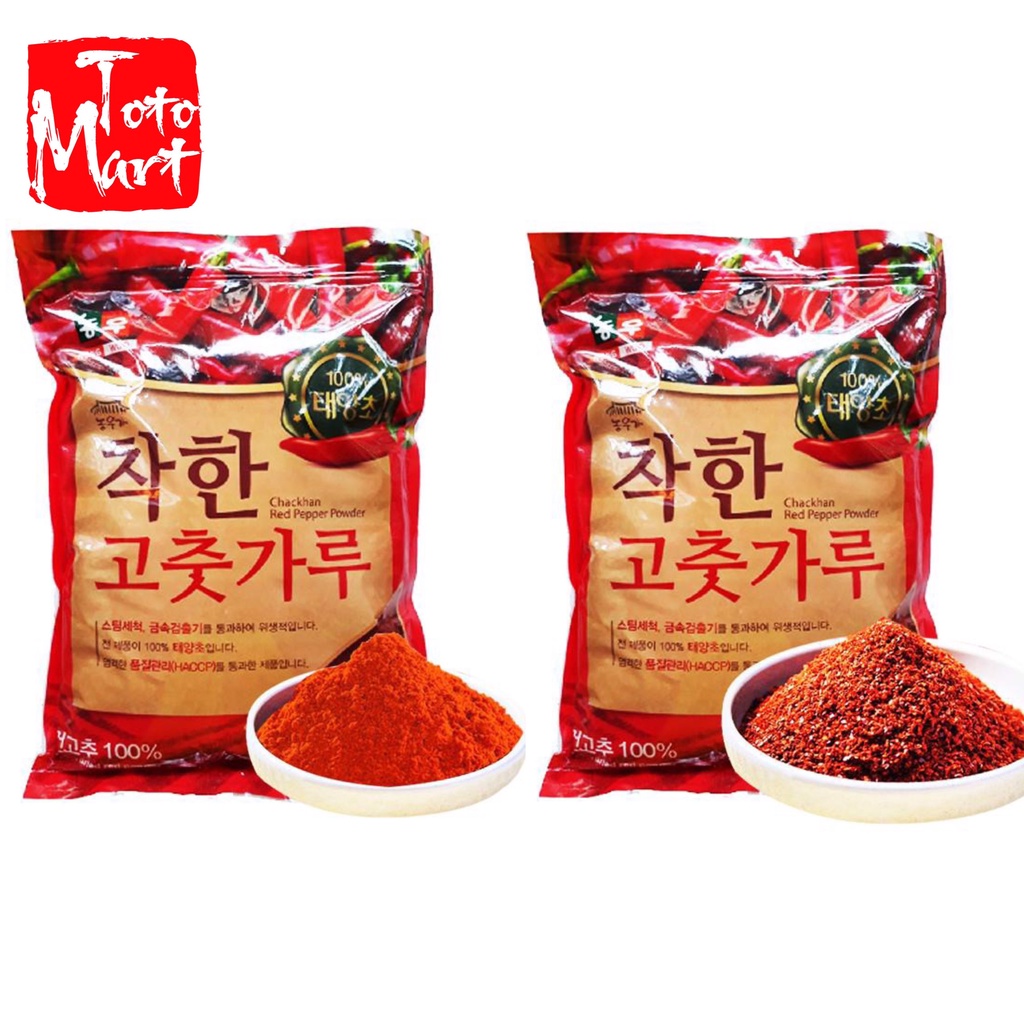 [Mã GROSALE5 giảm 10% đơn 150K] 100g bột ớt Hàn Quốc dạng vẩy / mịn